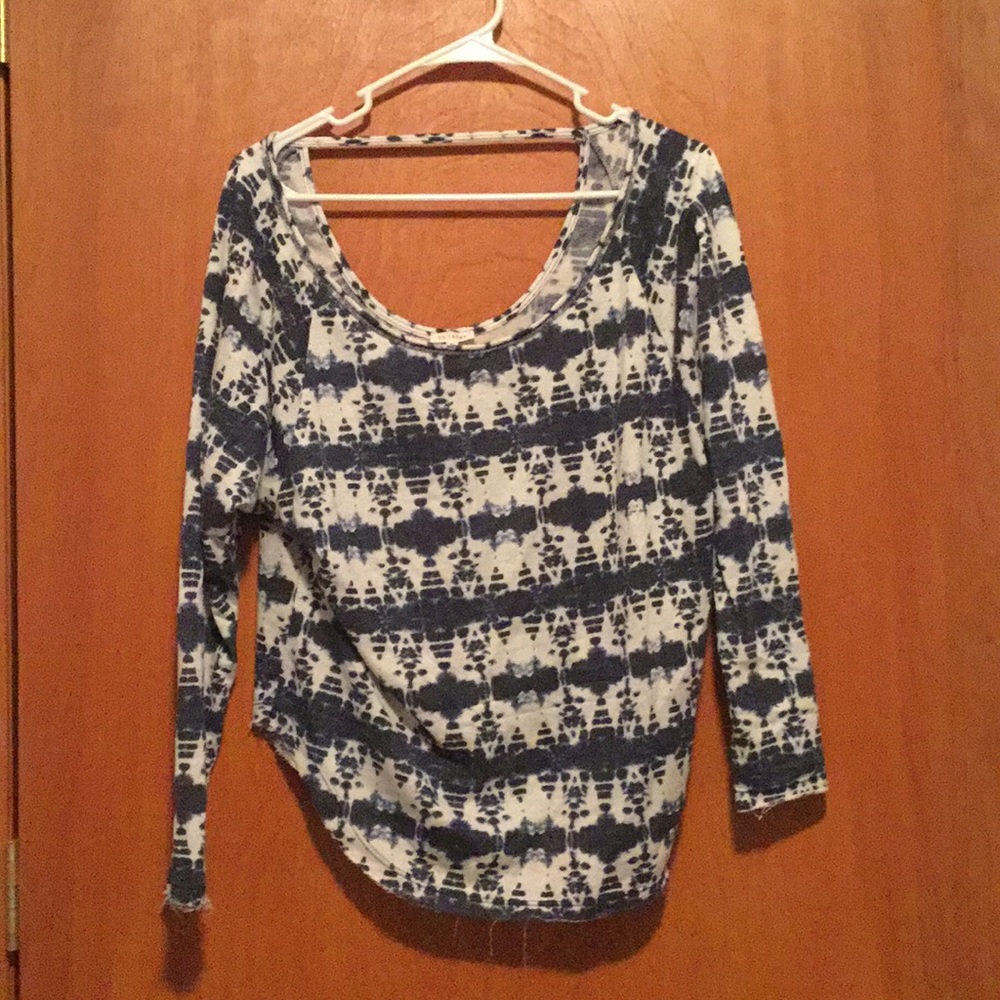 Women’s tie dye sweater top